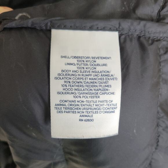 Lands' End Wanderweight Packable Black Down quilted Coat Size 3xl - Picture 8 of 9